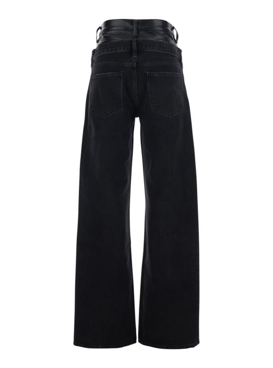  에이골디 데님 팬츠 아골드 엘슨 진 블랙 - AGOLDE