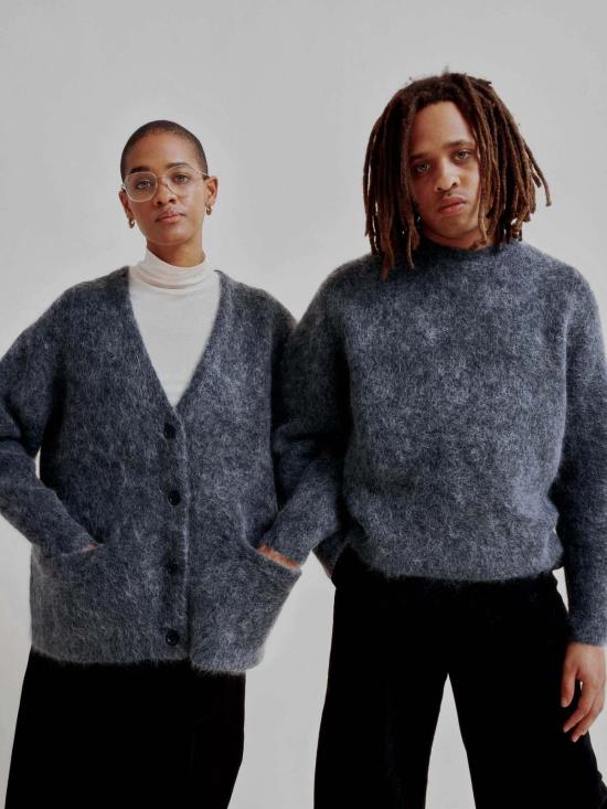  사야카 다비스 뉴욕 가디건 사야카 데이비스 뉴욕 모헤어 카디건 - SAYAKA DAVIS NEW YORK