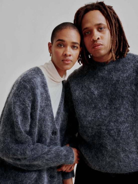  사야카 다비스 뉴욕 가디건 사야카 데이비스 뉴욕 모헤어 카디건 - SAYAKA DAVIS NEW YORK