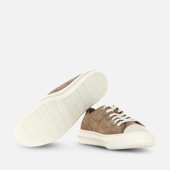 26SS 호간 스니커즈 HXM6910FZ60UYD0ZCP Brown - HOGAN