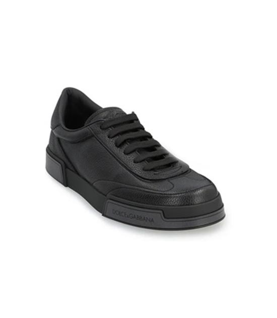  돌체앤가바나 카프스킨 포르토피노 요트 스니커즈 A20190A6A888B956 Black - DOLCE & GABBANA