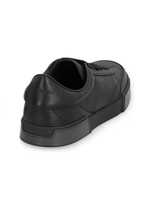  돌체앤가바나 카프스킨 포르토피노 요트 스니커즈 A20190A6A888B956 Black - DOLCE & GABBANA
