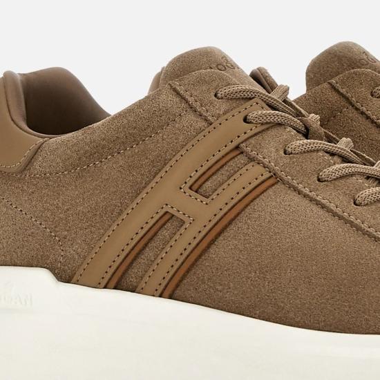 26SS 호간 스니커즈 HXM5800DV42UHO828K Brown - HOGAN