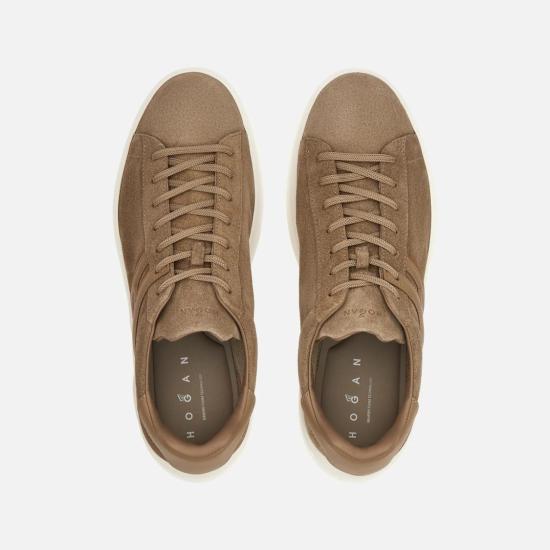 26SS 호간 스니커즈 HXM5800DV42UHO828K Brown - HOGAN