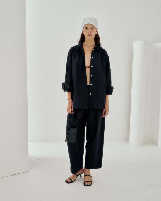  사야카 다비스 뉴욕 셔츠 사야카 데이비스 뉴욕 크링클 오버사이즈 셔츠