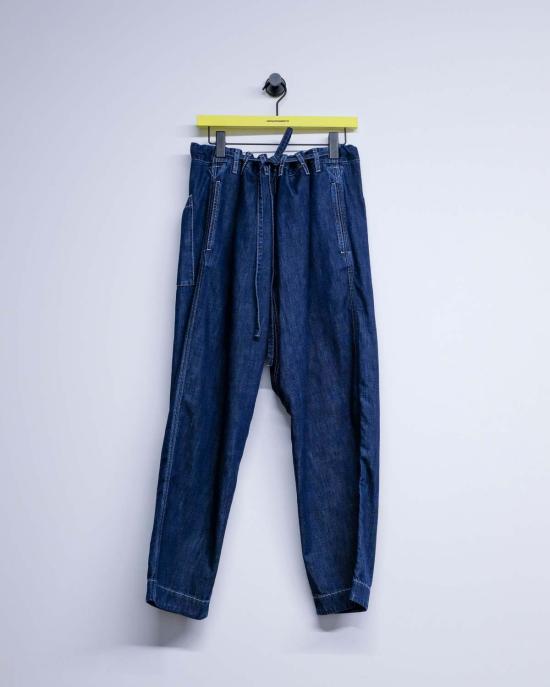  케이시 케이시 데님 팬츠 인디고 L 데님 타이 미 업 팬츠 - CASEY CASEY