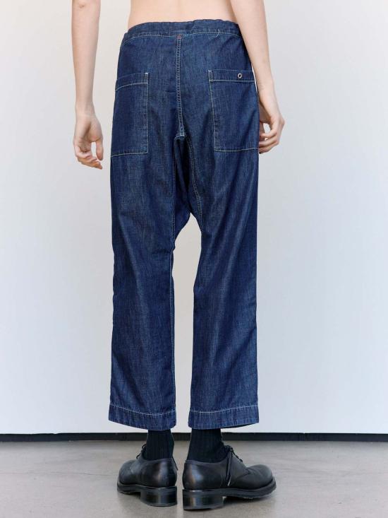  케이시 케이시 데님 팬츠 인디고 L 데님 타이 미 업 팬츠 - CASEY CASEY