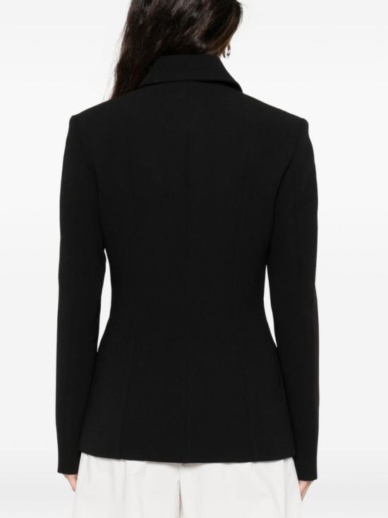  토템 수트 자켓 지퍼 블레이저 블랙 - TOTEME