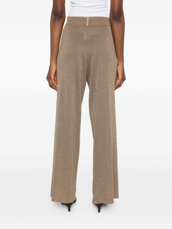  파비아나 필리피 스트레이트 팬츠 Fabiana Filippi 와이드 레그 팬츠 Grigio - FABIANA FILIPPI