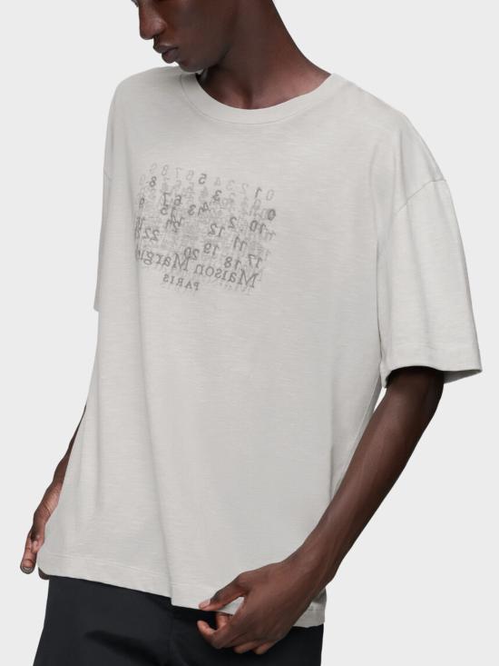 26SS 마르지엘라 반팔 티셔츠 S50GC0730M20164 857 Light Grey - MAISON MARGIELA