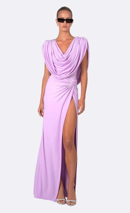  논살란트 레이블 롱 스커트