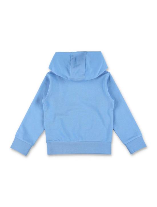  [키즈] 몽클레어 풀오버 몽클레르 로고 후드티 (블루) 아동용 - MONCLER