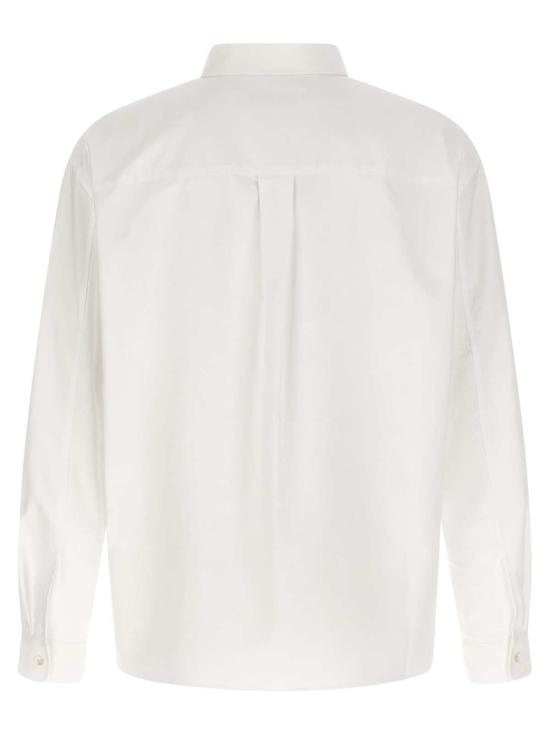  마르니 긴팔 셔츠 자수  화이트 - MARNI