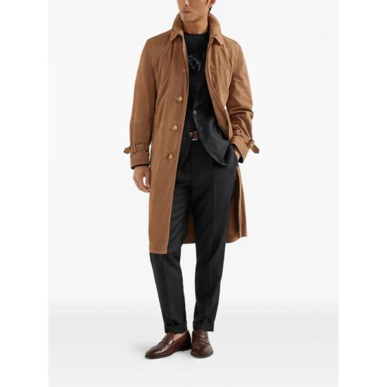  브루넬로 쿠치넬리 반팔 티셔츠 티셔츠 블랙 - BRUNELLO CUCINELLI