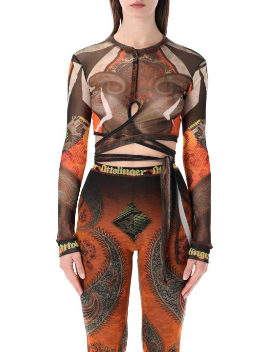 26SS 오토링거 긴팔 티셔츠 10110950101 PRIORA PAI Marrone