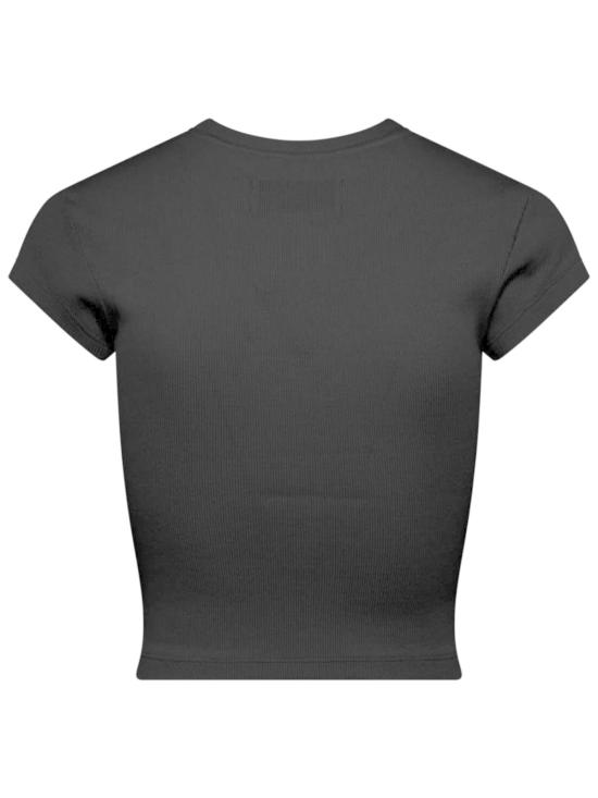  비비안웨스트우드 반팔 티셔츠 비비안 웨스트우드 베이비 페루 티셔츠 블랙 - VIVIENNE WESTWOOD