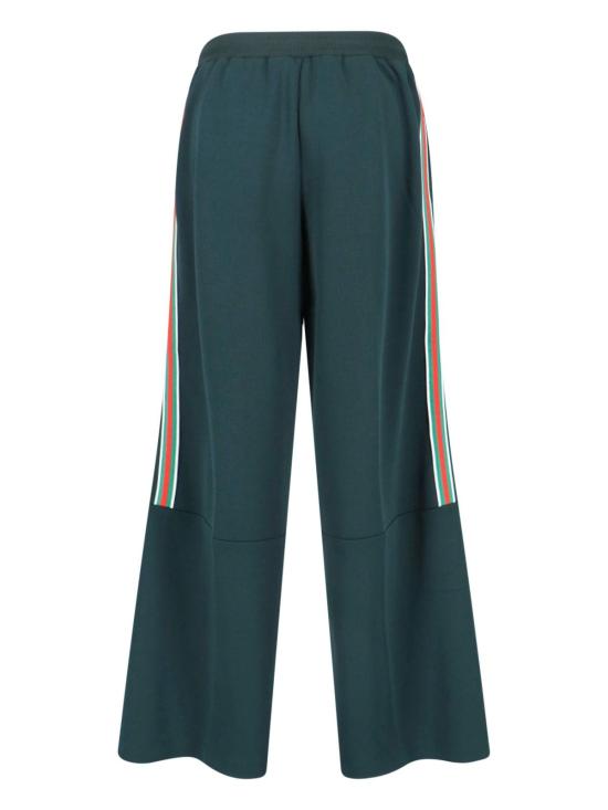  구찌 스트레이트 팬츠 조거 팬츠 그린 - GUCCI