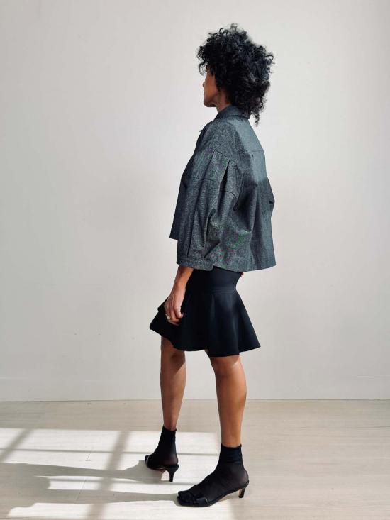  Yesaet 숏 원피스 예사엣 하위 드레스 블랙 - OTHER BRANDS