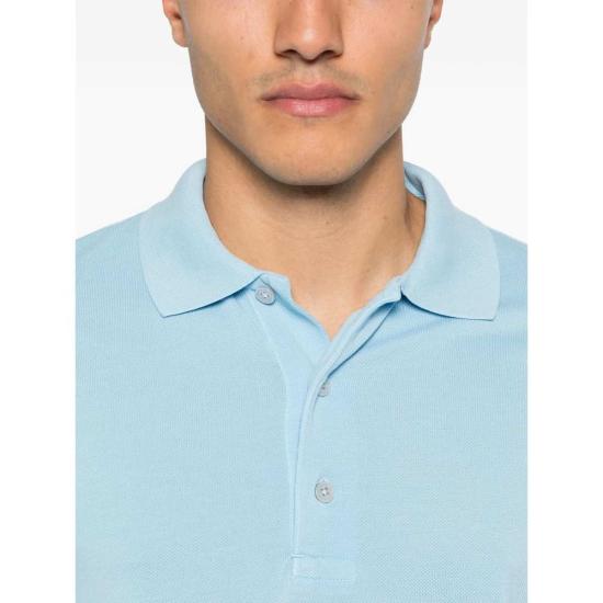  톰포드 폴로 티셔츠 톰 포드 스웨터 폴로 셔츠 블루 - TOMFORD