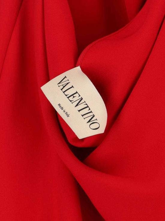  발렌티노 가라바니 숏 원피스 발렌티노 실크 미니 드레스 레드 - VALENTINO GARAVANI