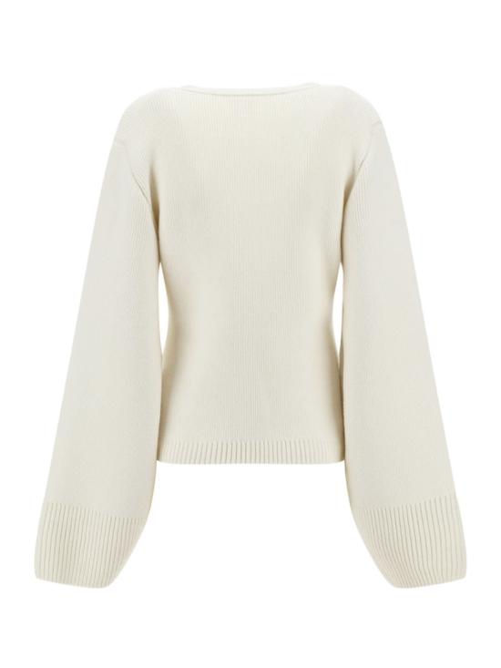  케이트 가디건 Khaite 스칼렛 카디건 화이트 - KHAITE