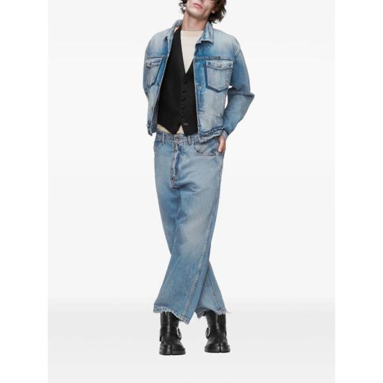  마르지엘라 코트 메종   블루 - MAISON MARGIELA