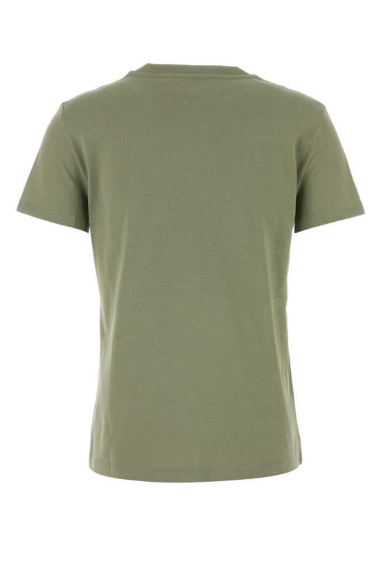  막스마라 반팔 티셔츠 Max Mara 파파이아 티셔츠 세이지 그린 - MAX MARA