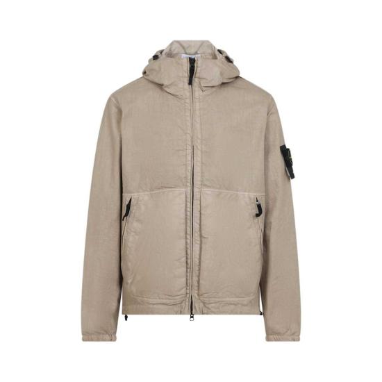 스톤 아일랜드 자켓 폴리아미드 재킷 데저트 샌드 - STONE ISLAND