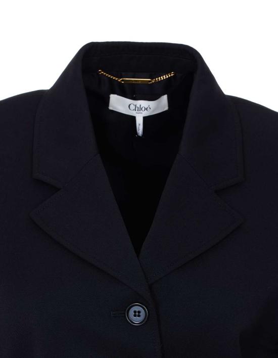  끌로에 수트 자켓 스펜서 크롭 블레이저 블랙 - CHLOE