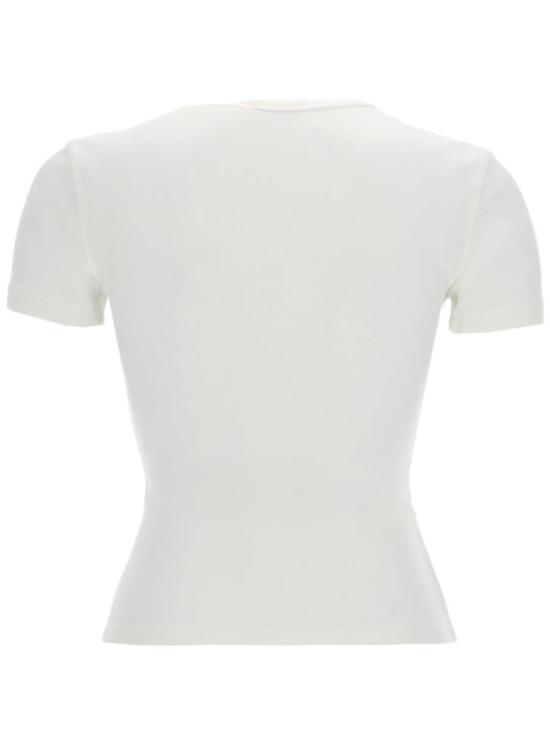  디젤 블라우스 T 엘레 롱 오드 탑 화이트 - DIESEL