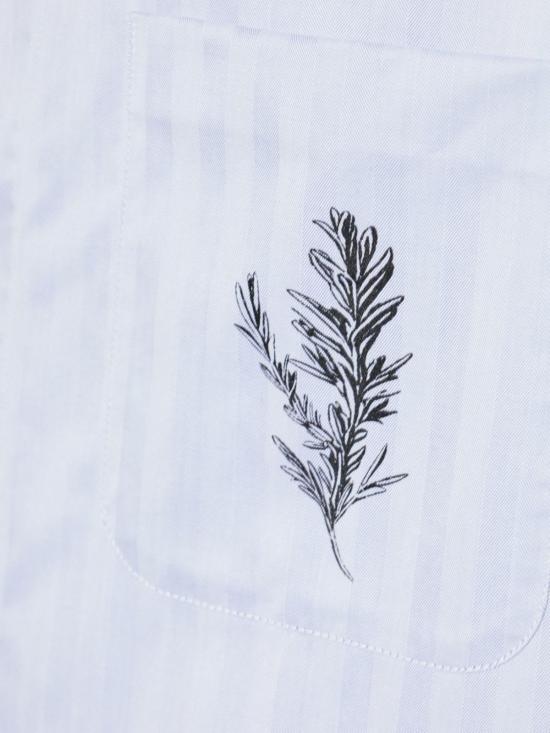  자크뮈스 반팔 셔츠 라 셰미즈 가르디앙 셔츠 클리어 블루 - JACQUEMUS