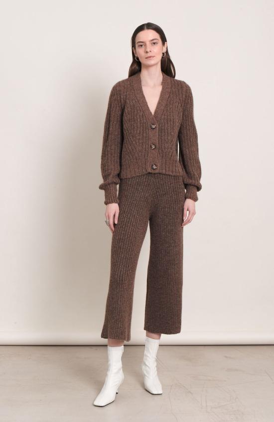  ELEVEN SIX 가디건 일레븐 식스 사라 카디 카디건 더스티 초콜릿