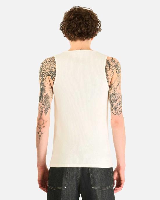  르메르 민소매 티셔츠 립 탱크탑 - LEMAIRE