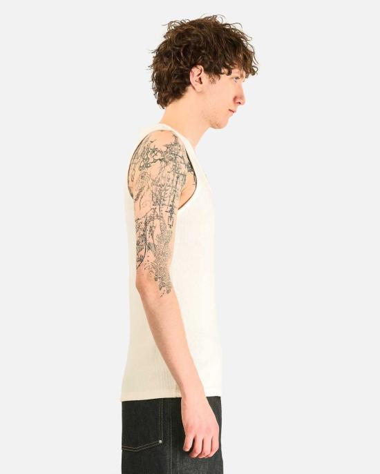  르메르 민소매 티셔츠 립 탱크탑 - LEMAIRE