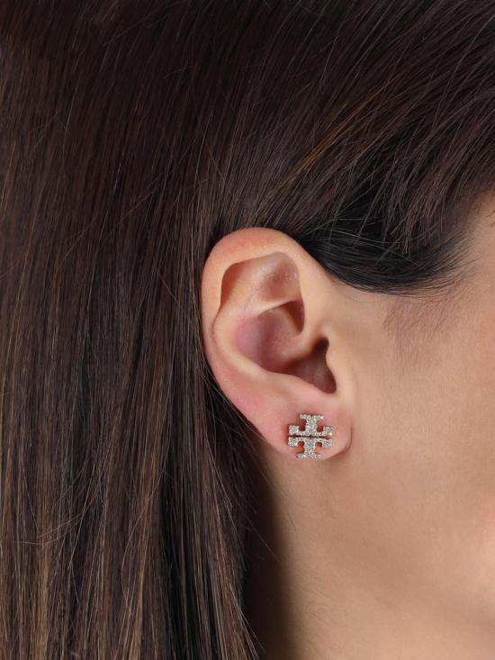  토리버치 이어링 키라 라인스톤 귀걸이 골드 - TORY BURCH