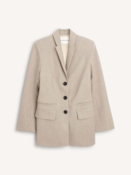  바이말렌비거 수트 자켓 By Malene Birger 포터 블레이저 소프트 베이지 멜란지 - BY MALENE BIRGER