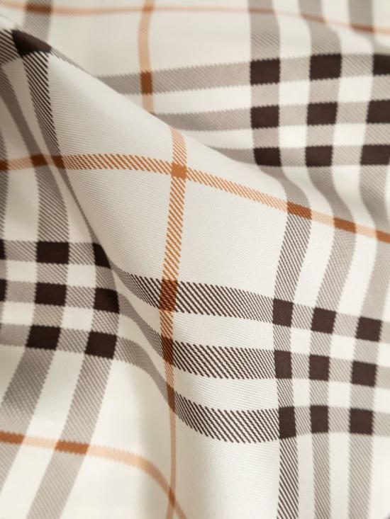  버버리 머플러/스카프 체크 울 풀라드 스카프 화이트 - BURBERRY