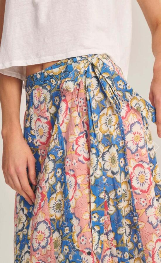  벨벳 롱 스커트 니콜렛 스커트 - VELVET