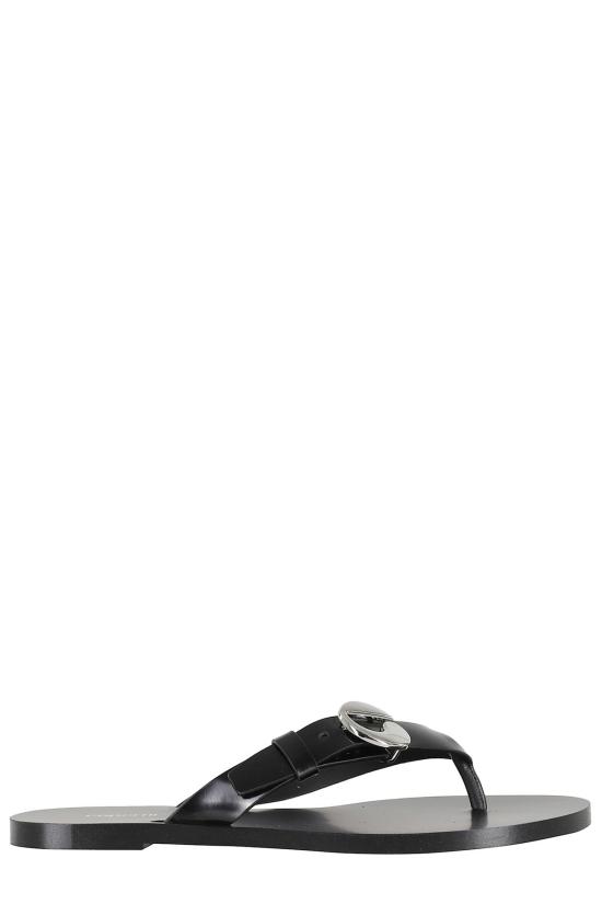  코페르니 샌들 C 로고 플립플롭  블랙