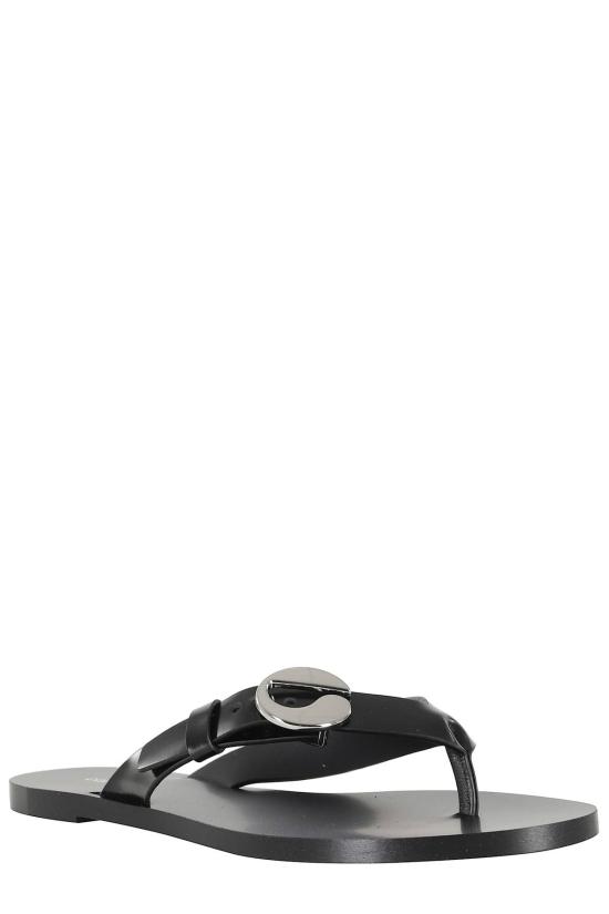  코페르니 샌들 C 로고 플립플롭  블랙 - COPERNI