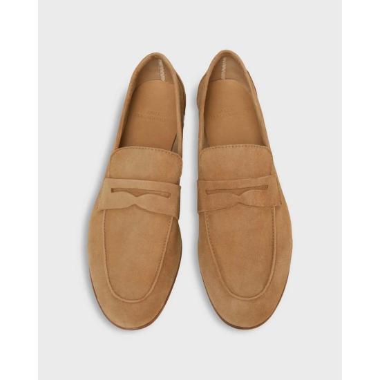  매쉬번 로퍼 미아  카멜 스웨이드 - MASHBURN