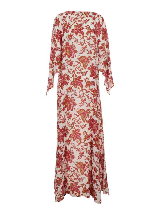  에트로 롱 원피스 롱 슬리브 맥시 드레스 멀티컬러 - ETRO