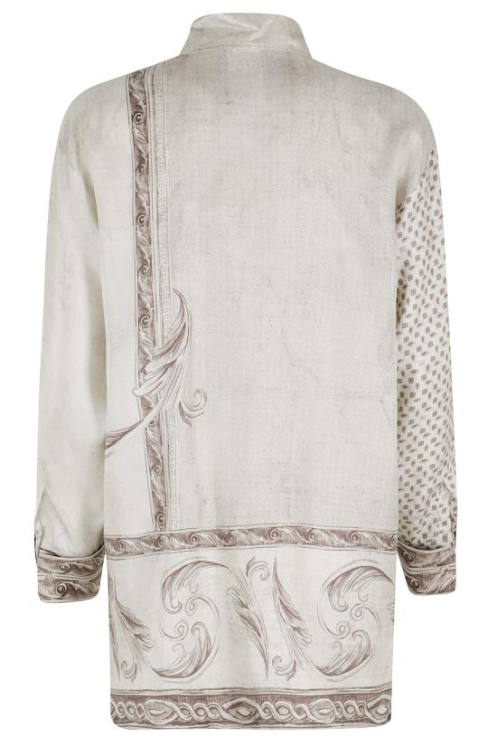  막스마라 블라우스 막스 마라 그라도 셔츠 아이보리 - MAX MARA