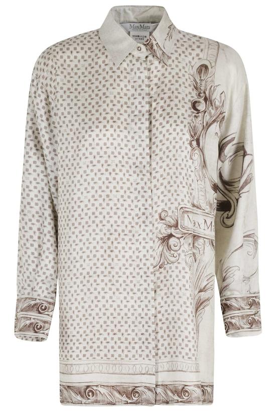  막스마라 블라우스 막스 마라 그라도 셔츠 아이보리