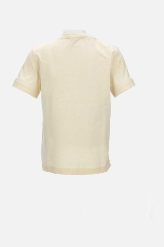  자크뮈스 반팔 티셔츠 Jacquemus Le Tshirt Gros Grain T 셔츠 베이지 - JACQUEMUS
