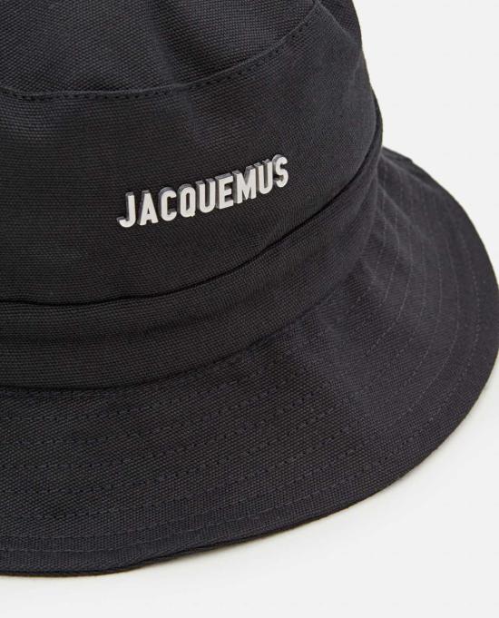  자크뮈스 모자 르 밥 가조 버킷햇 블랙 - JACQUEMUS