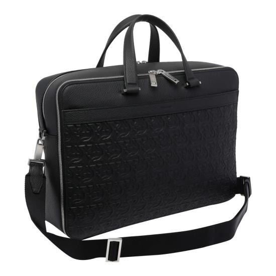 살바토레 페라가모 브리프케이스 페라가모 모노그램 서류가방 블랙 - SALVATORE FERRAGAMO