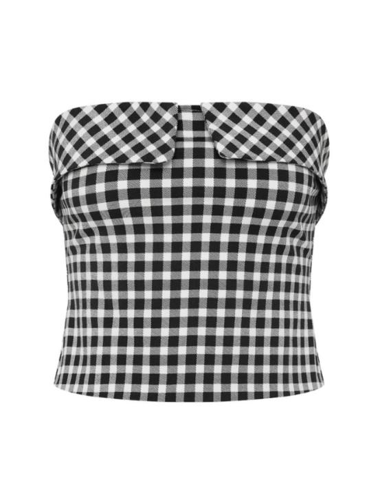  포제 민소매 티셔츠 포세 키아라 스트랩리스 탑