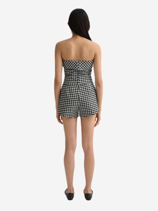  포제 민소매 티셔츠 포세 키아라 스트랩리스 탑 - POSSE