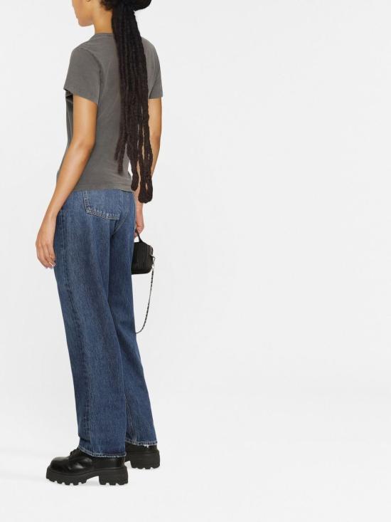 26SS 골든구스 반팔 티셔츠 GWP01221 P00067160318 Grey - GOLDEN GOOSE